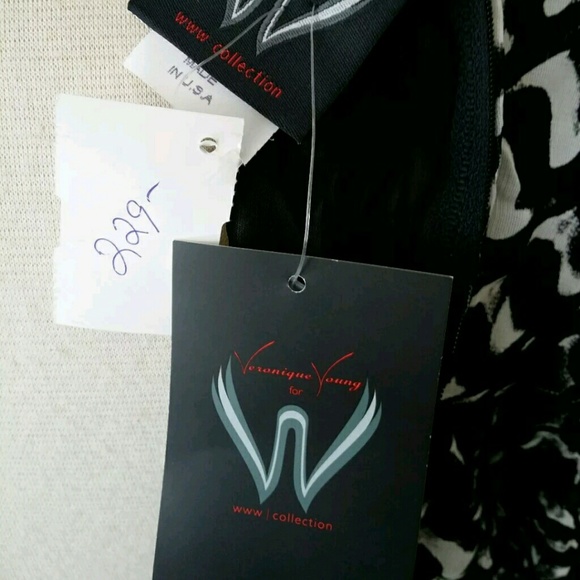 Veronique Young Ruched Zebra Print Blouse - Picture 6 of 8